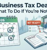 2026 Business Tax Deadlines (And What To Do If You're Not Ready)